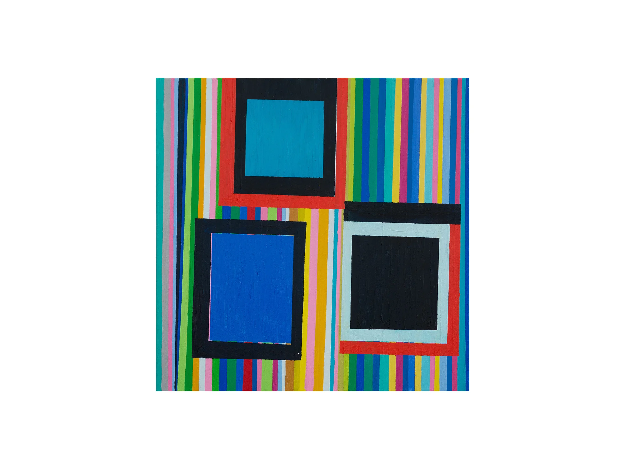 Melinda Harper Untitled , 2018 oil on canvas 61.5 x 61.5cm ARTIST BIO