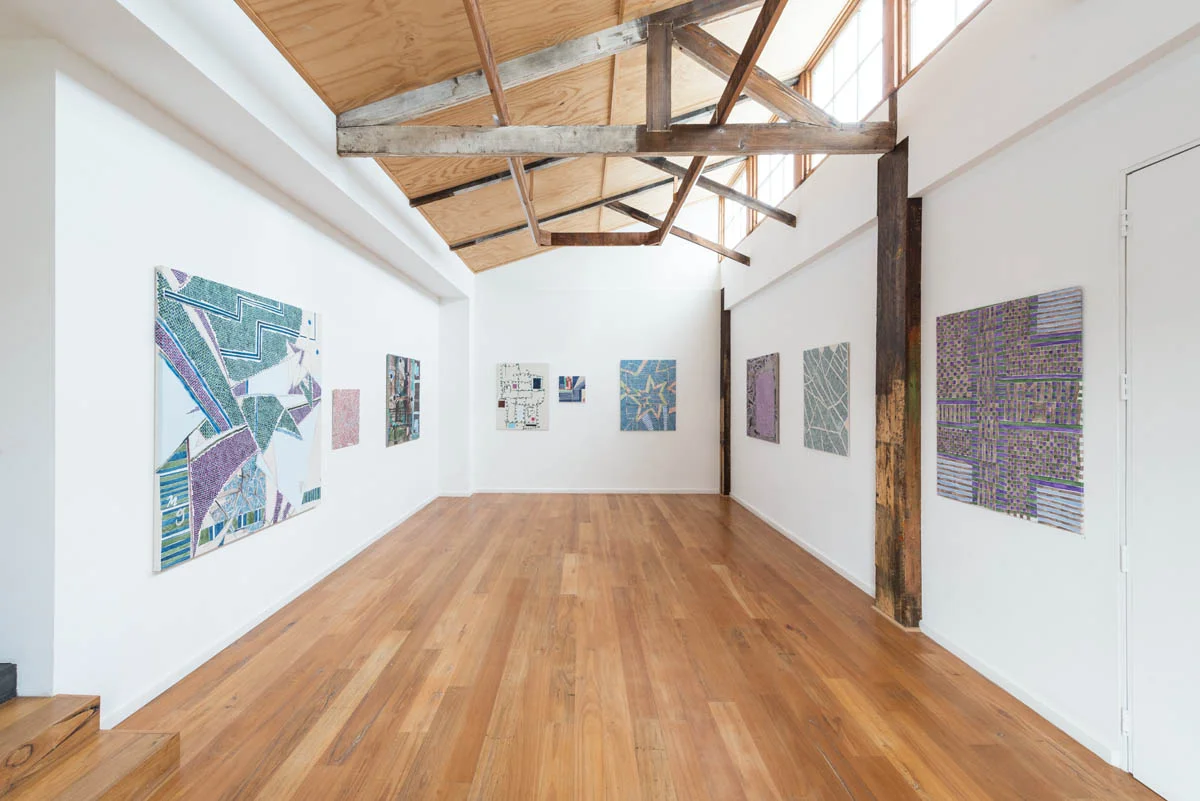 Martin George Checkerfield Paintings 2018 ARTIST BIO