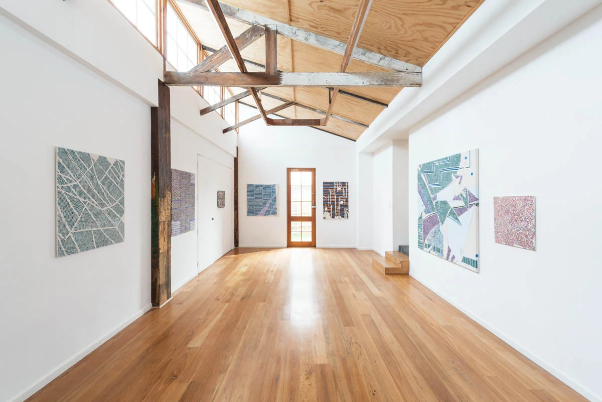 Martin George Checkerfield Paintings 2018 ARTIST BIO