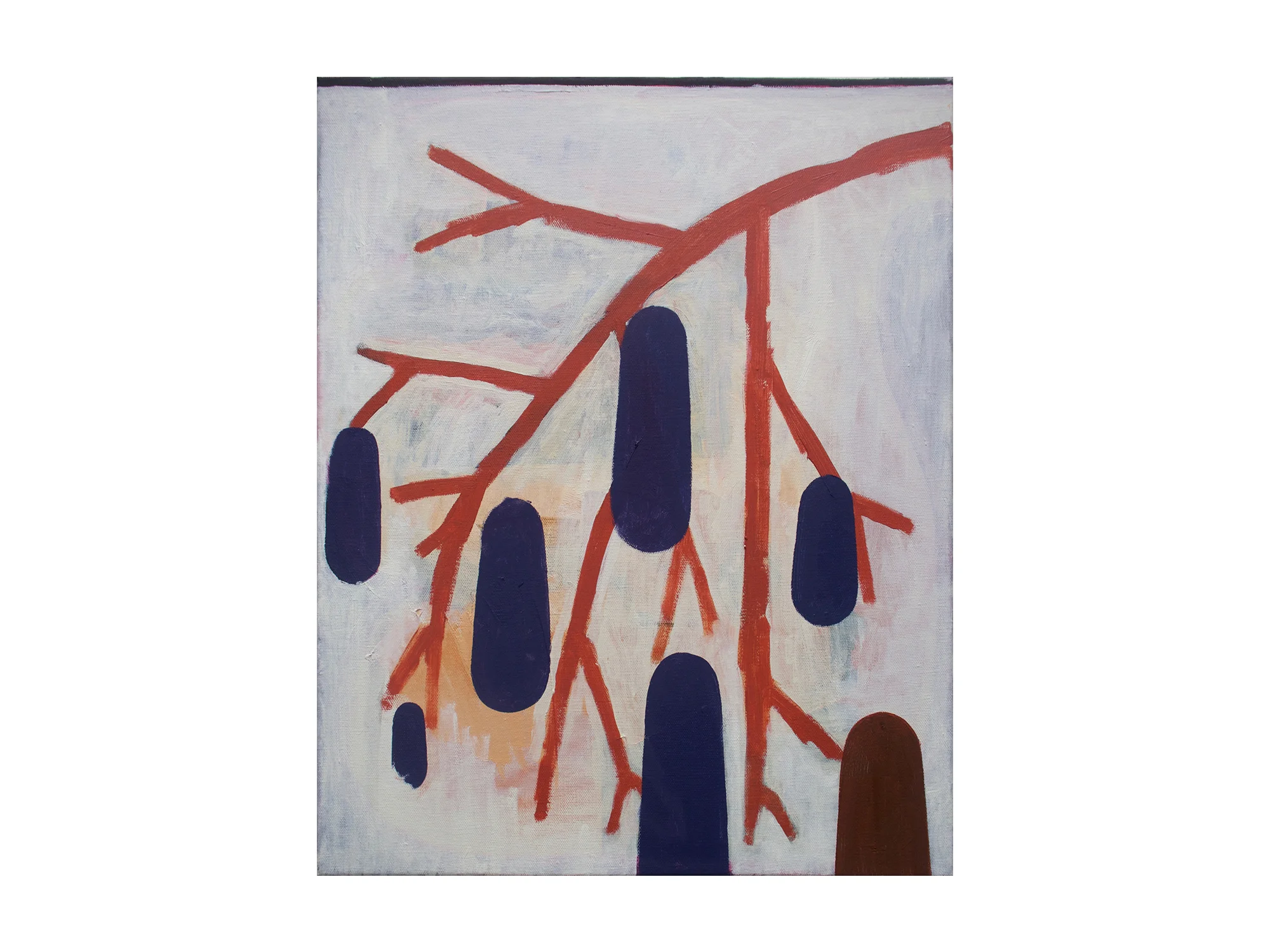 Neil Keith Baker DrooP, 2018 oil on canvas 50.5 x 40.5cm ARTIST BIO