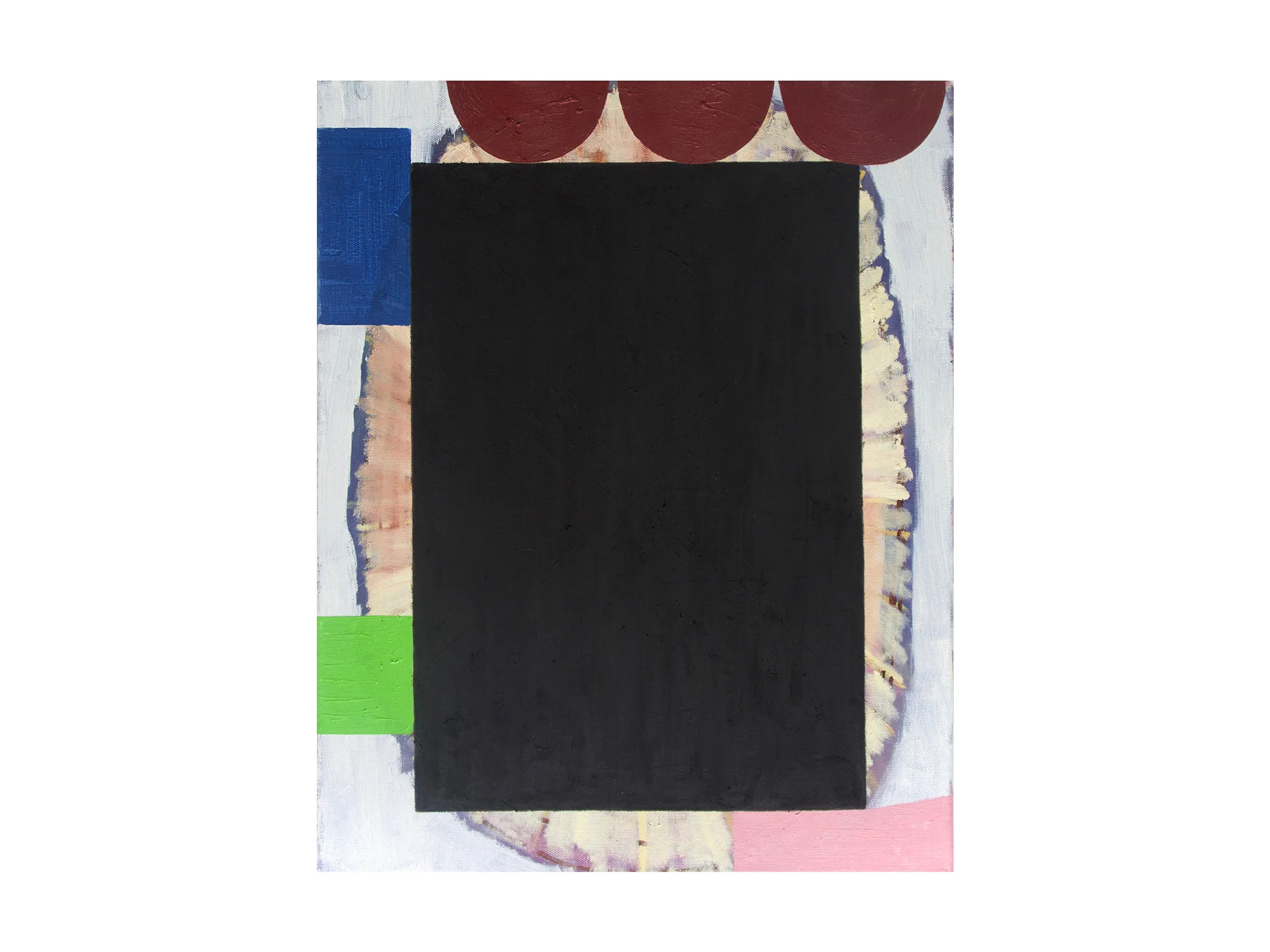 Neil Keith Baker Interference, 2018 oil on canvas 50.5 x 40.5cm ARTIST BIO