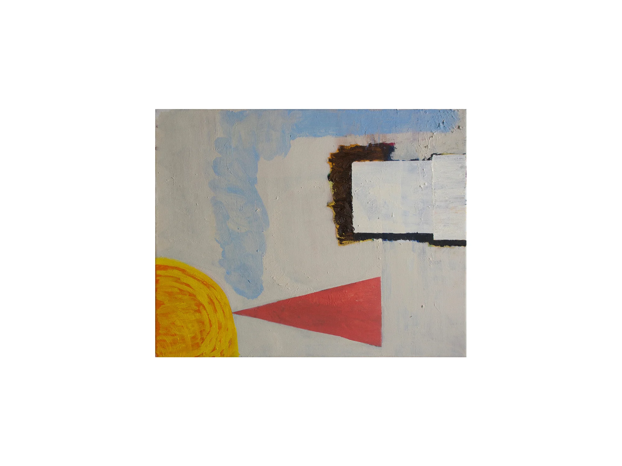 Neil Keith Baker Point of View, 2017 oil on canvas 40.5 x 50.5cm ARTIST BIO