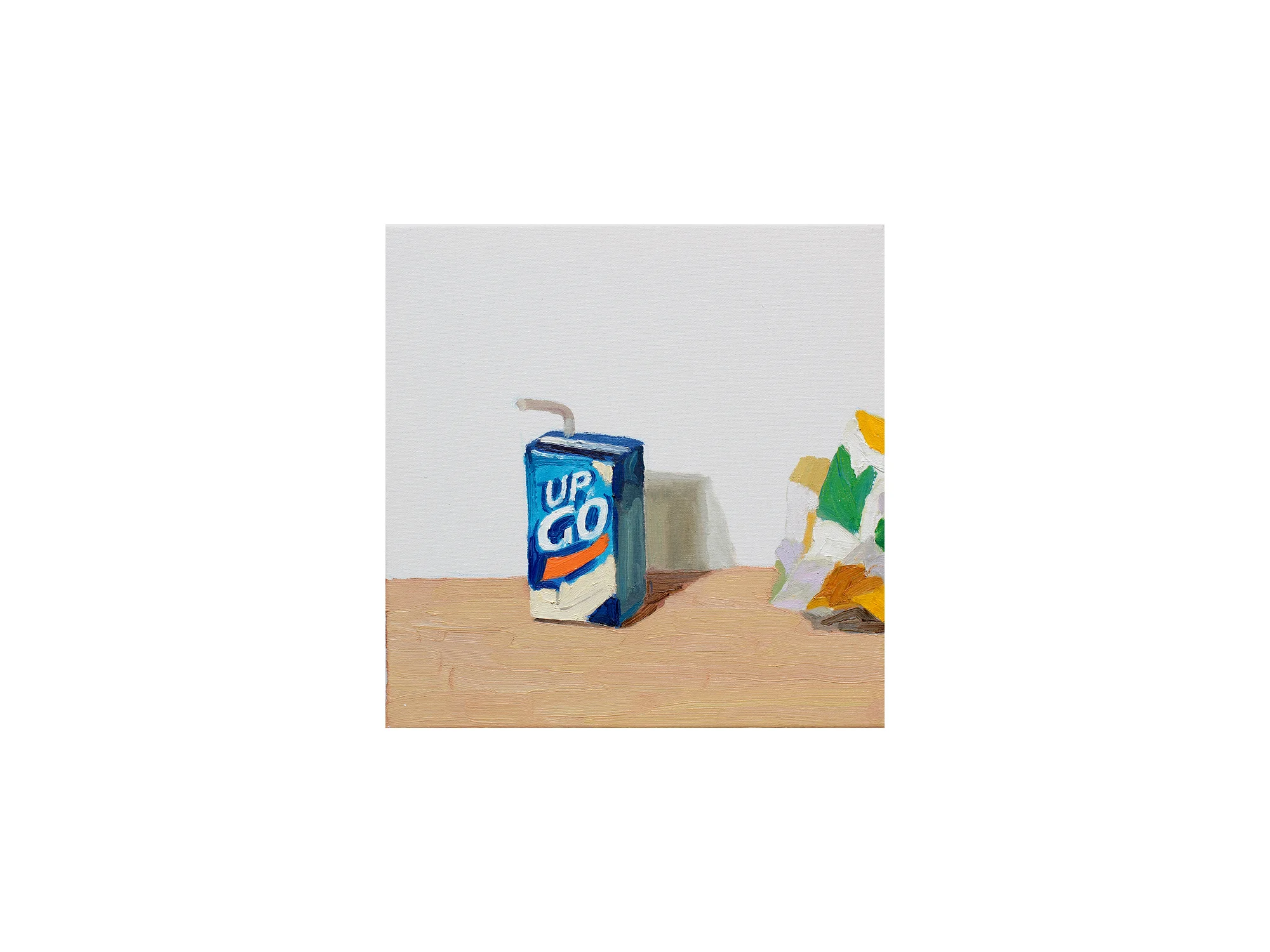 Zai Kuang Basic Food #2, 2018 oil on canvas 30 x 30cm ARTIST BIO