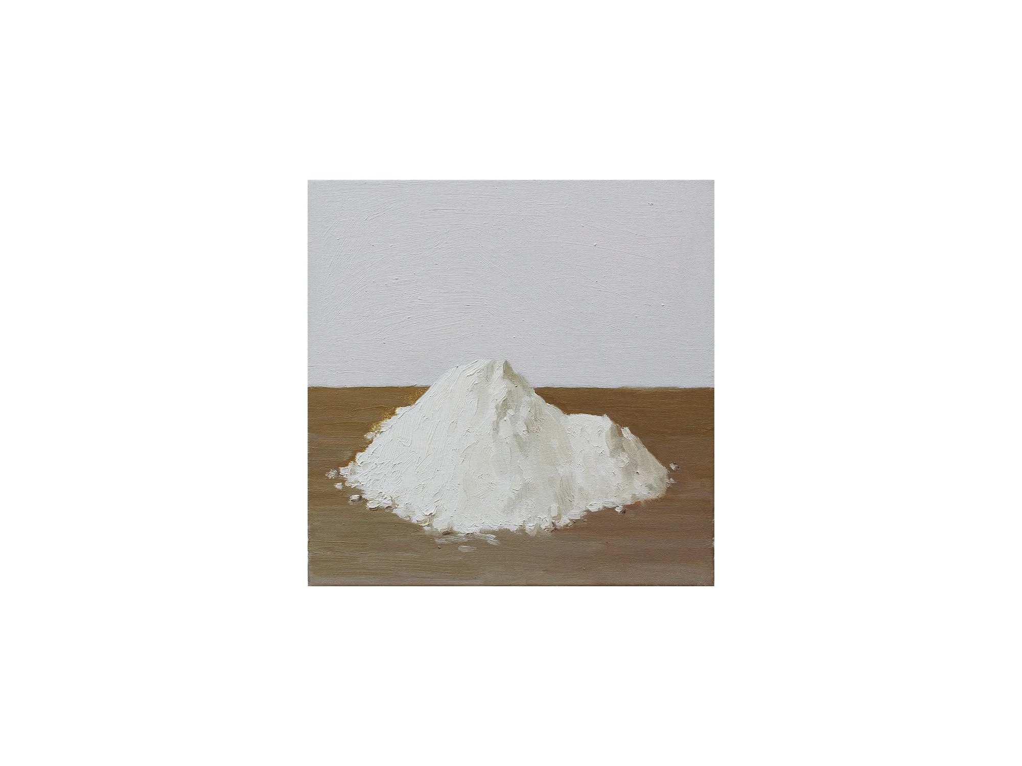 Zai Kuang Basic Food #7, 2018 oil on canvas 30 x 30cm ARTIST BIO