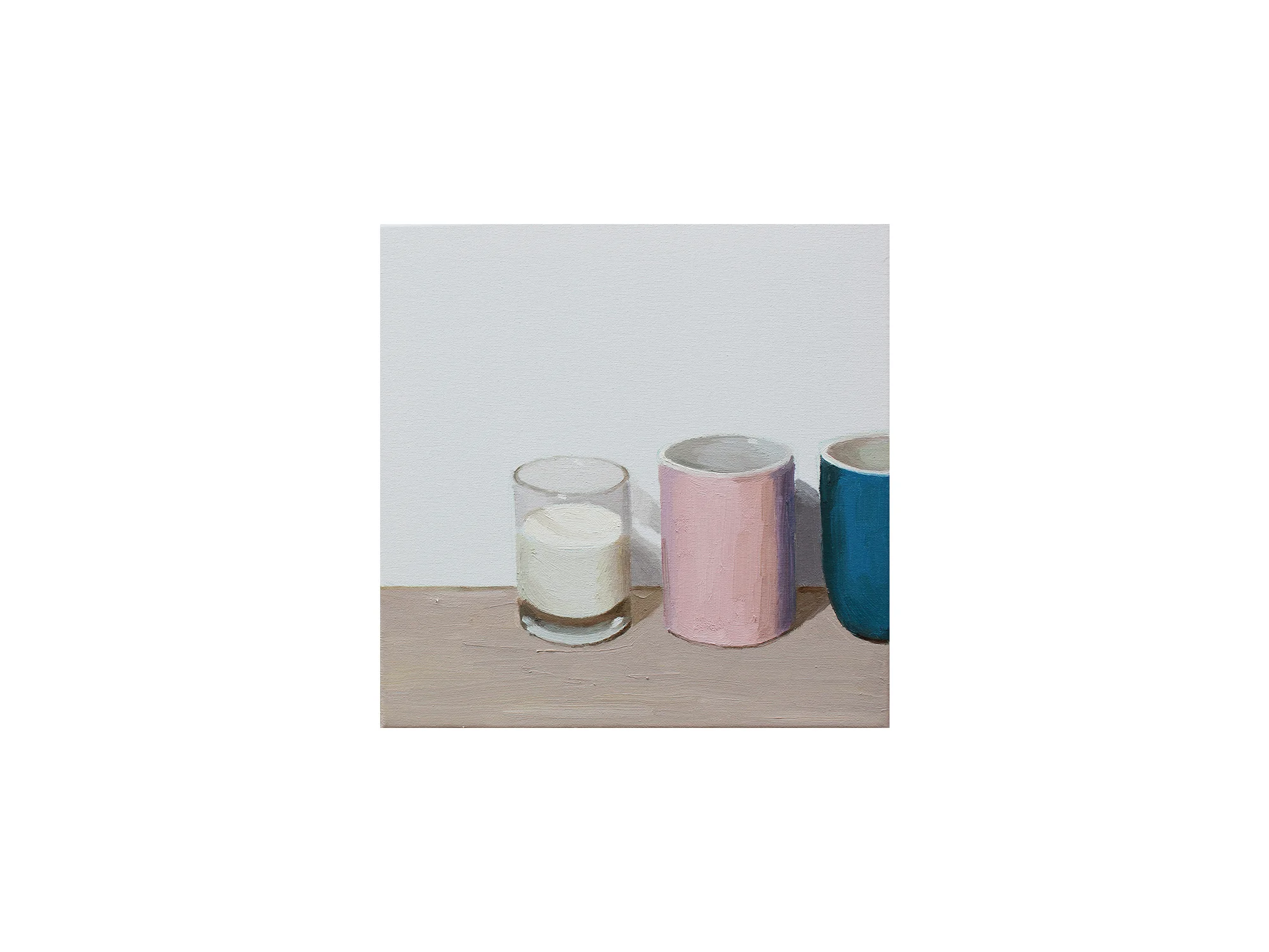 Zai Kuang Basic Food #8, 2018 oil on canvas 30 x 30cm ARTIST BIO