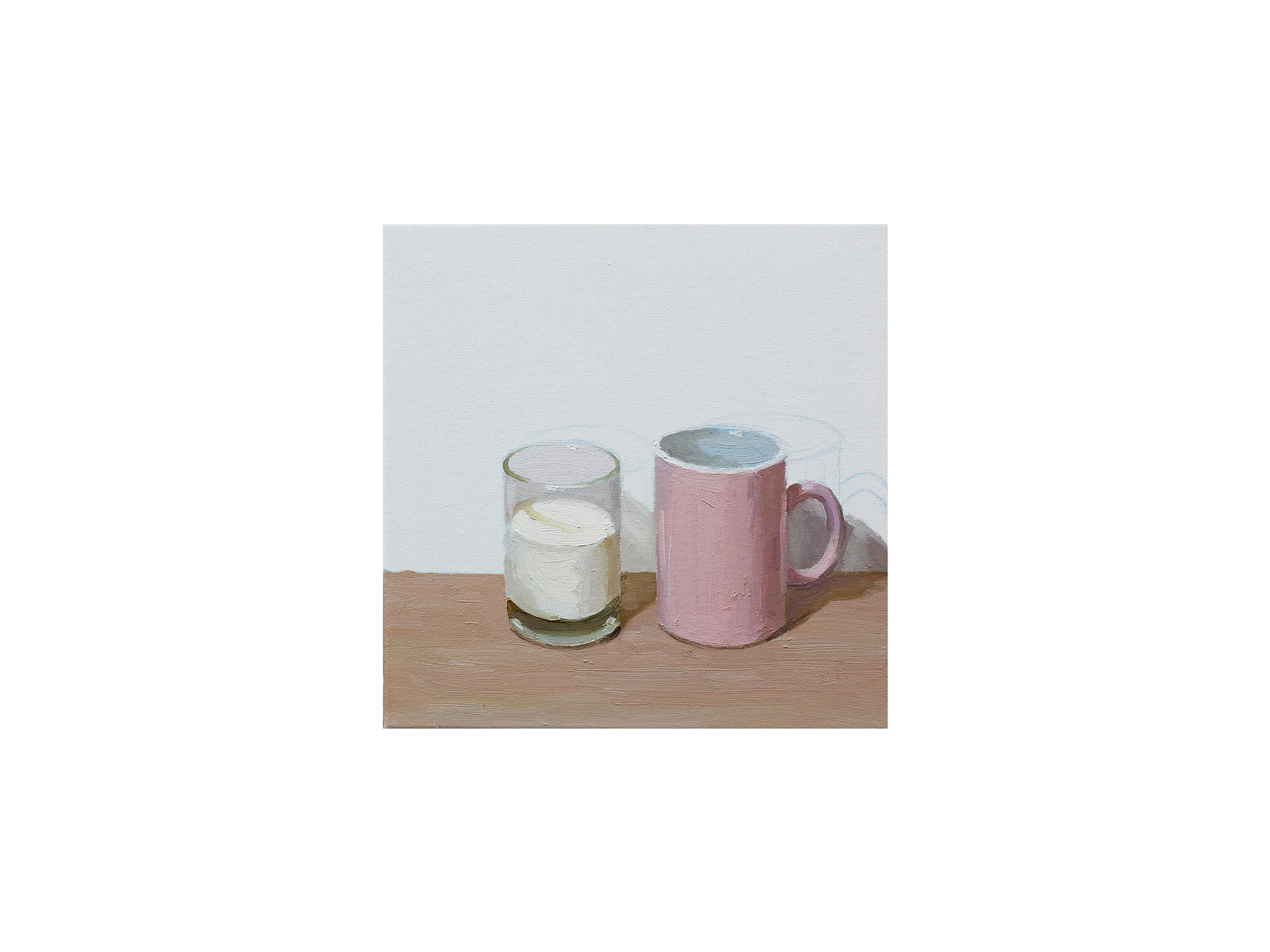 Zai Kuang Basic Food #9, 2018 oil on canvas 30 x 30cm ARTIST BIO