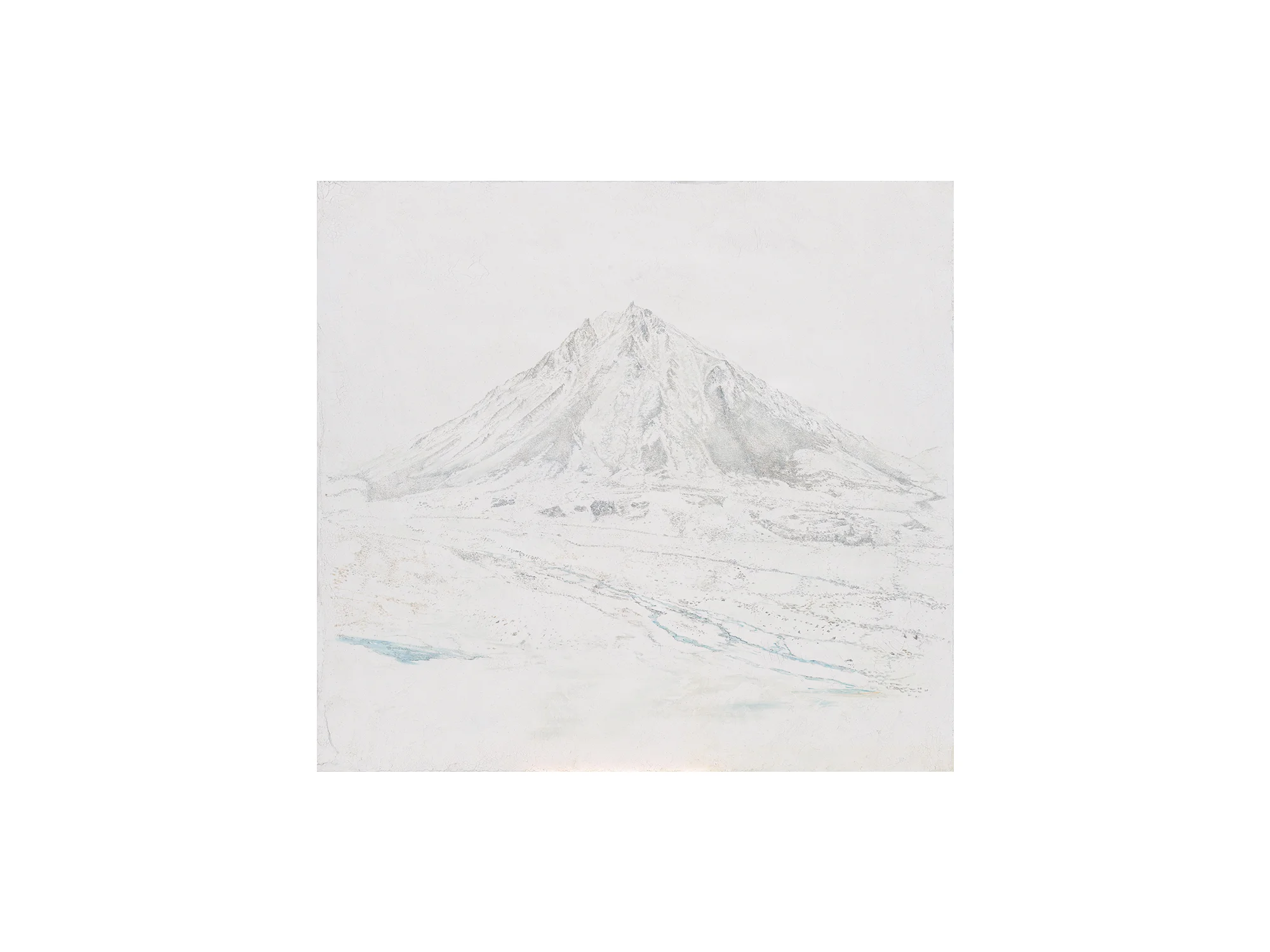 Sarah Tomasetti From Dirapuk , 2018 oil on fresco plaster, on muslin 132 x 142cm