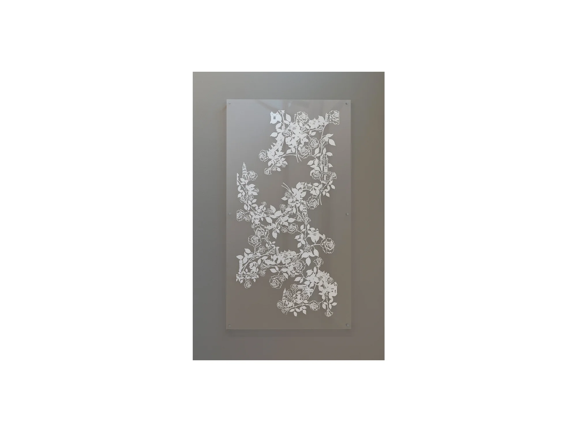 Emma van Leest Recital, 2010 hand-cut archival paper mounted between perspex 167 x 117cm