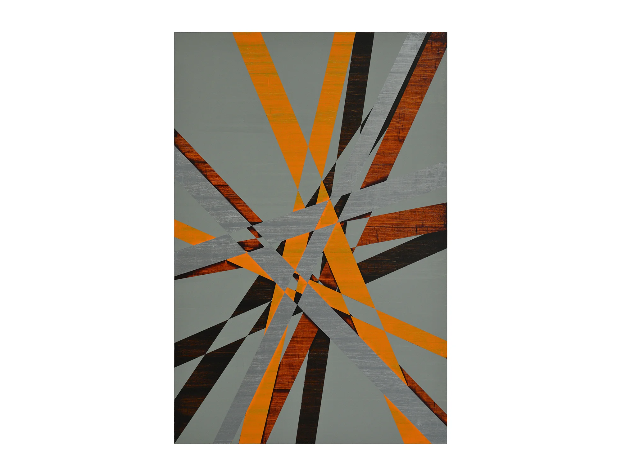 Justin Andrews Cosmic Painting (2018.1A) , 2018 acrylic on braced panel 90 x 60 cm ARTIST BIO
