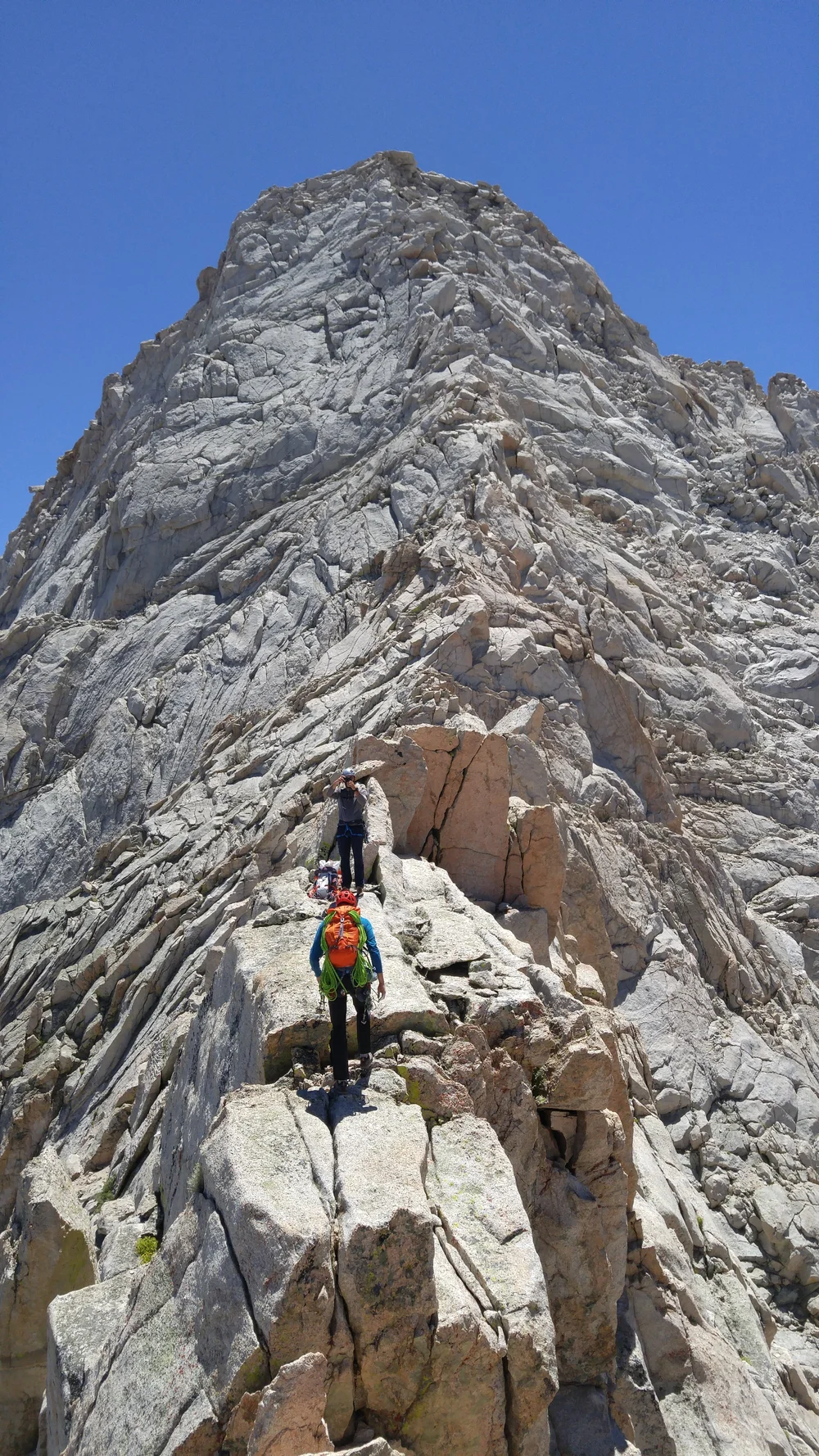 North Ridge Of Lone Pine Peak Golden State Guiding