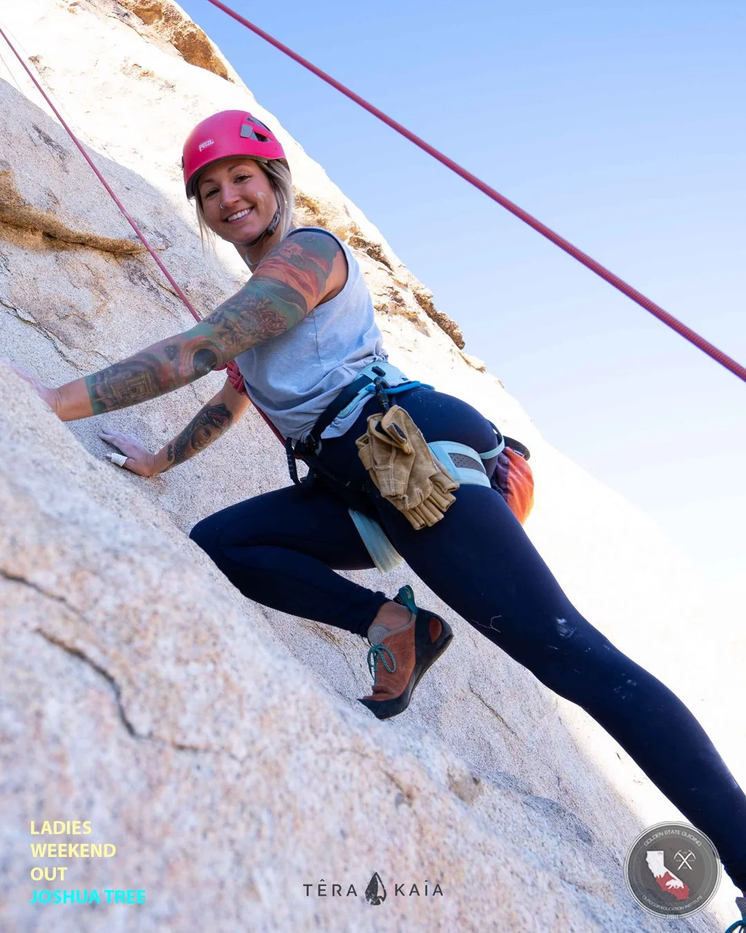 Ladies Weekend Out Joshua Tree Rock Climbing Event