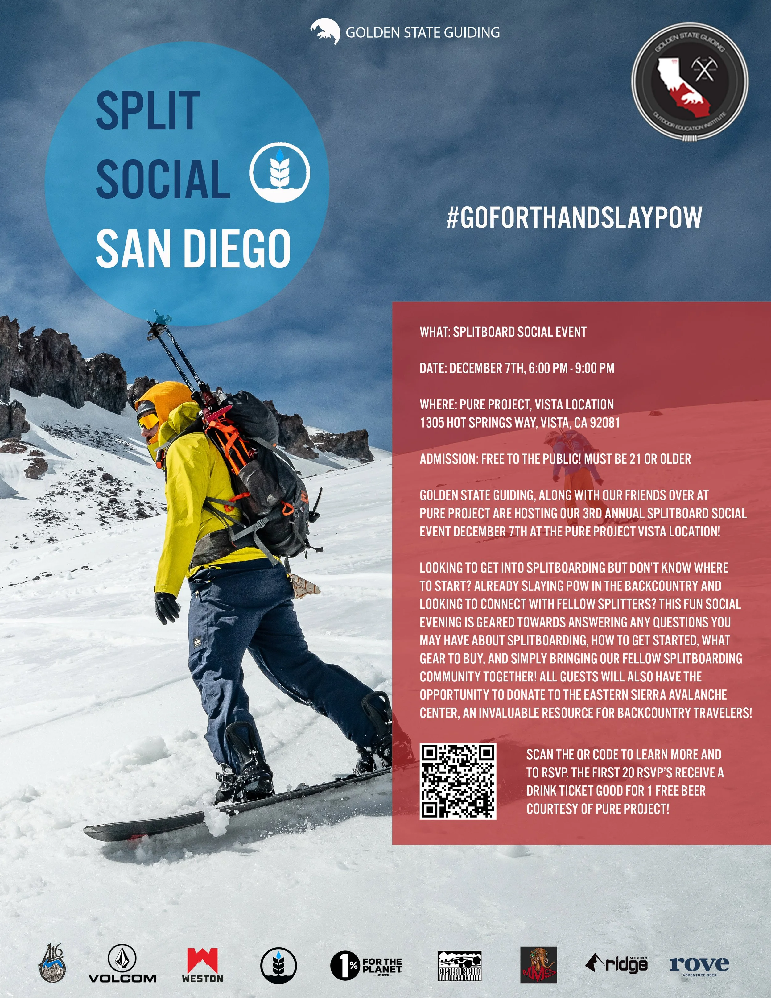 Split Social San Diego // Pure Project (Vista Location)