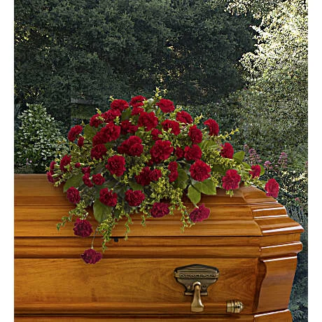 Carnation Casket Spray