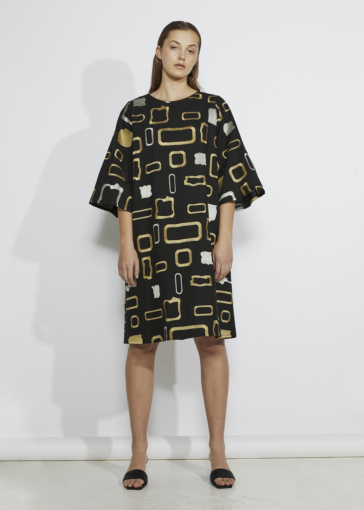 keegan_Heavy_Metal_Made_In_Melbourne_Australia_Handmade_Clothing_Black_Silver_Gold_Patterned_Dress_27.jpg