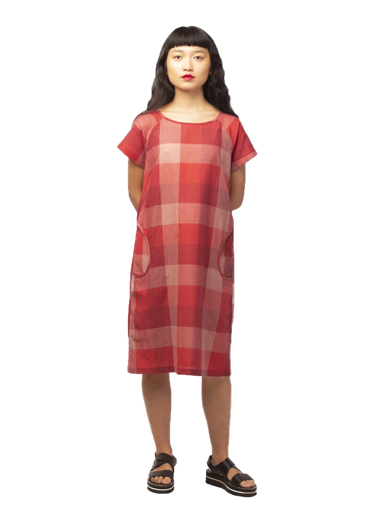 Red Check Pocket Dress.jpg