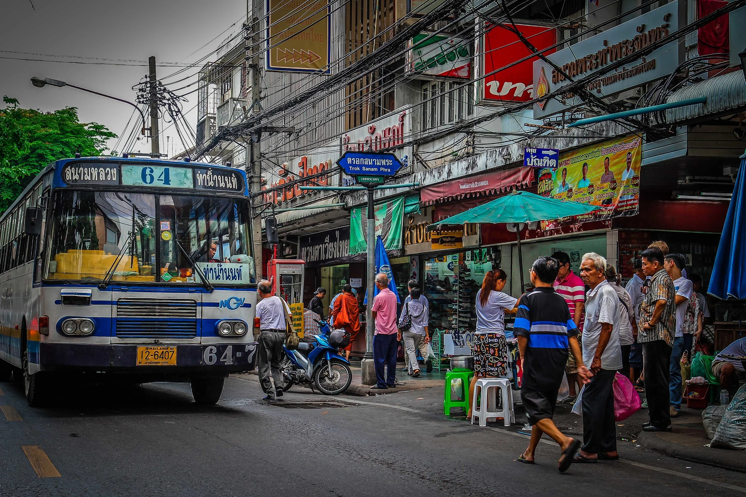 Bangkok met kinderen - Straten