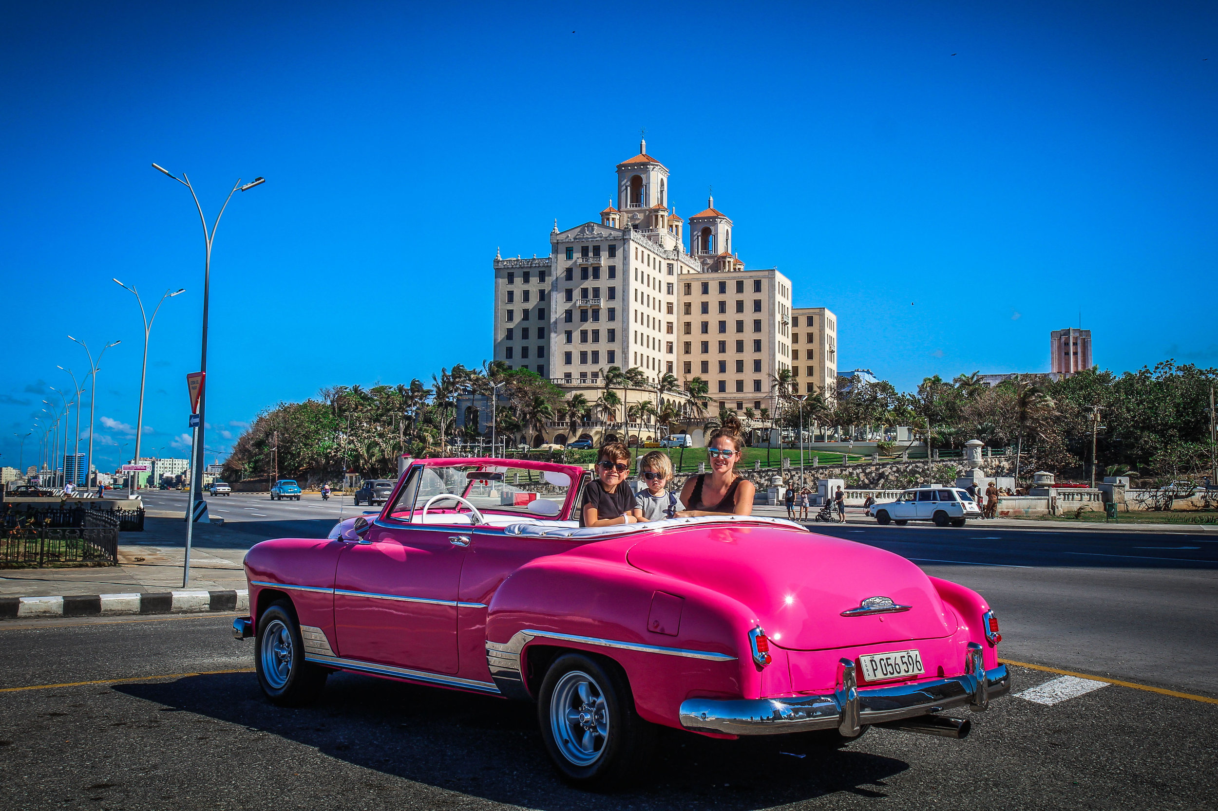 Tour in oude auto in havana