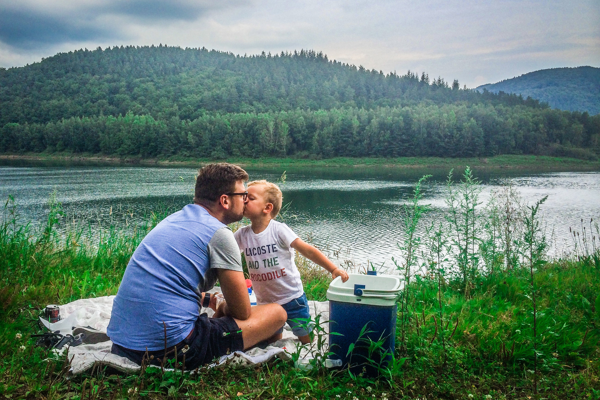 picknick langs de weg - Picknick meer