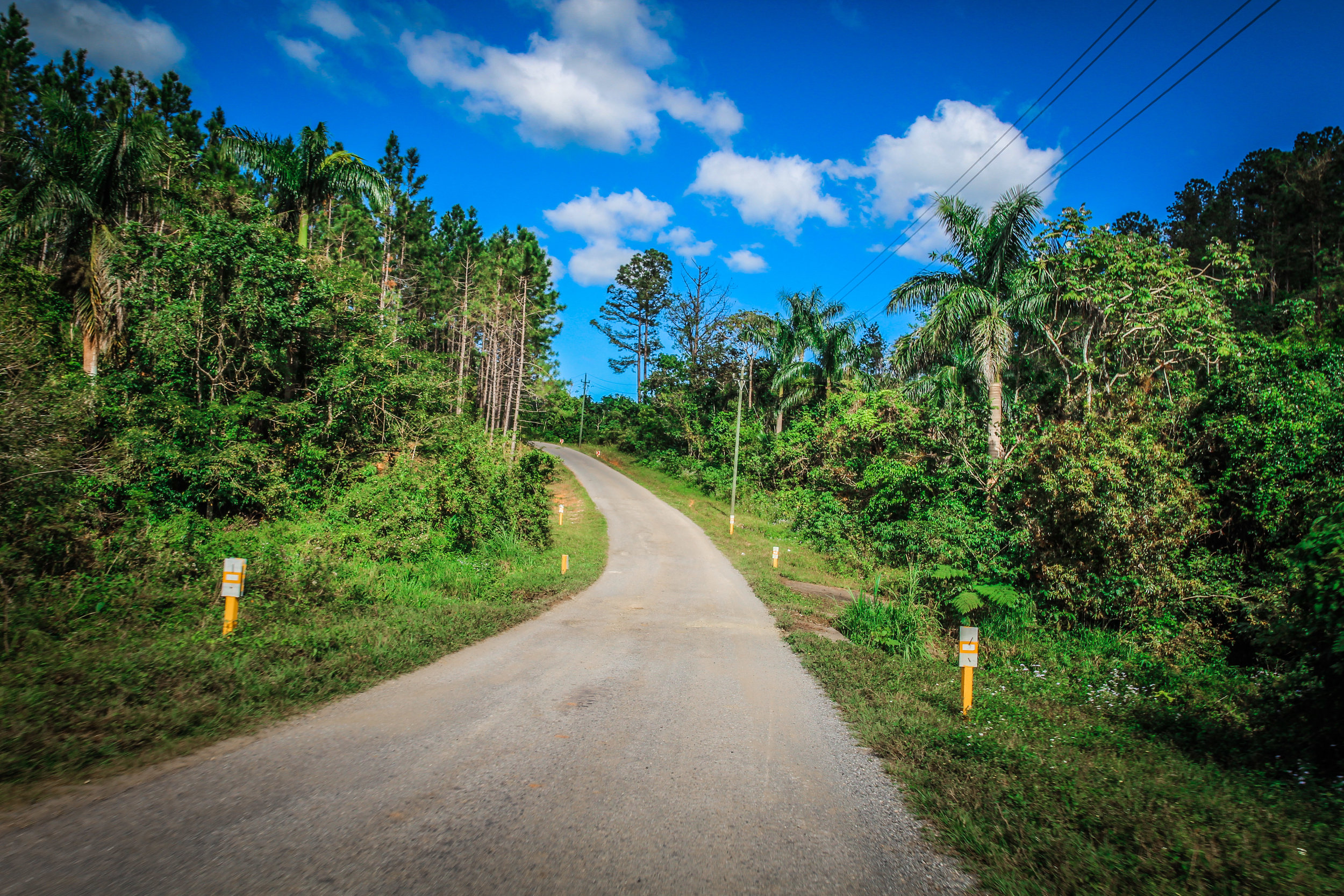 Onderweg naar El Nicho - Watervallen cuba 