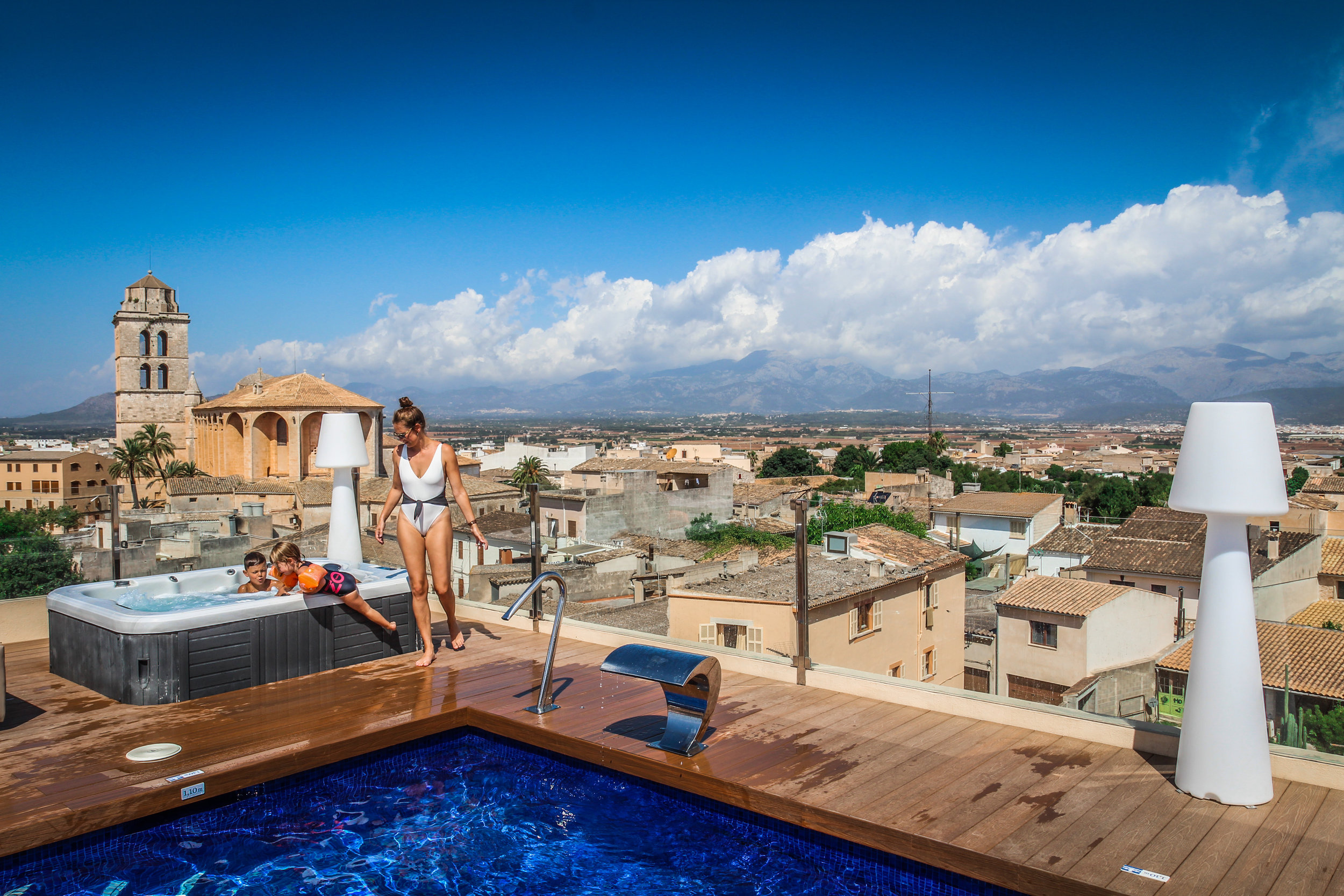 Rooftop pool - Can Ribera by Zafiro