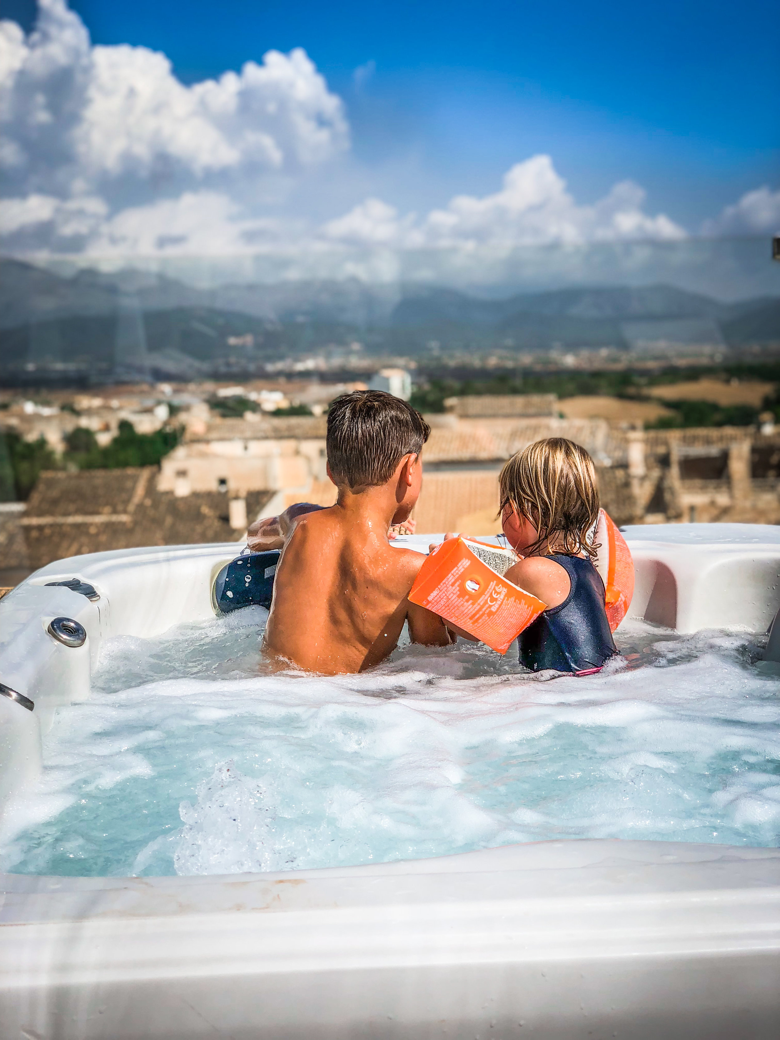 Rooftop pool - Can Ribera by Zafiro