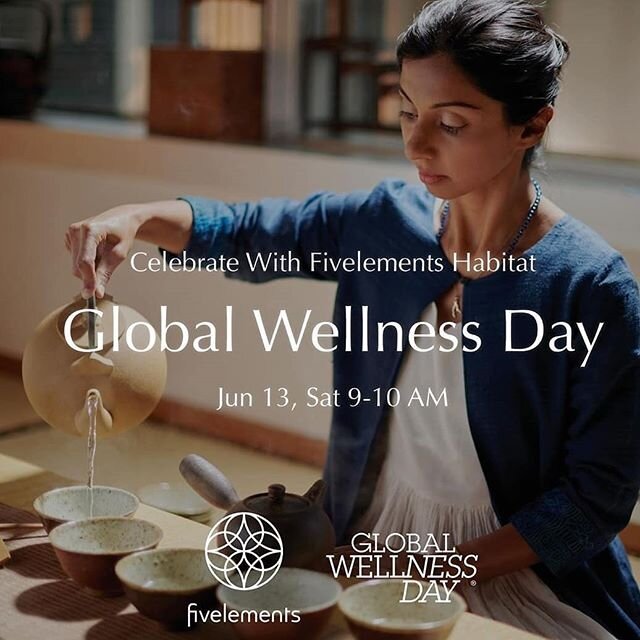 Tomorrow we honour and share our first Global Wellness Day at @fivelementshabitats!
We will be hosting two complimentary offerings - Sound Journey as well as a Tea Ceremony - open to all. 💫
We are so grateful to continue to evolve our platform space