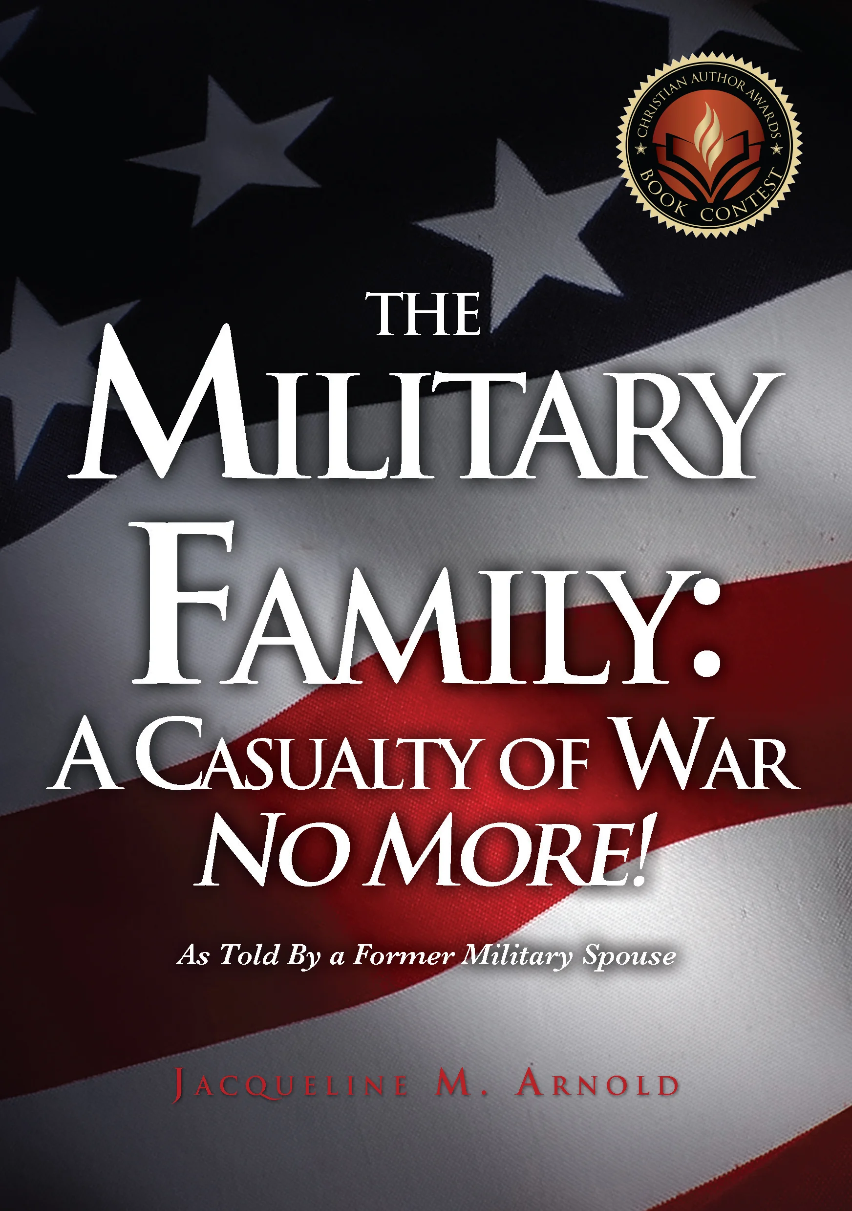 The Military Family No More! Cover with Award Seal.jpg