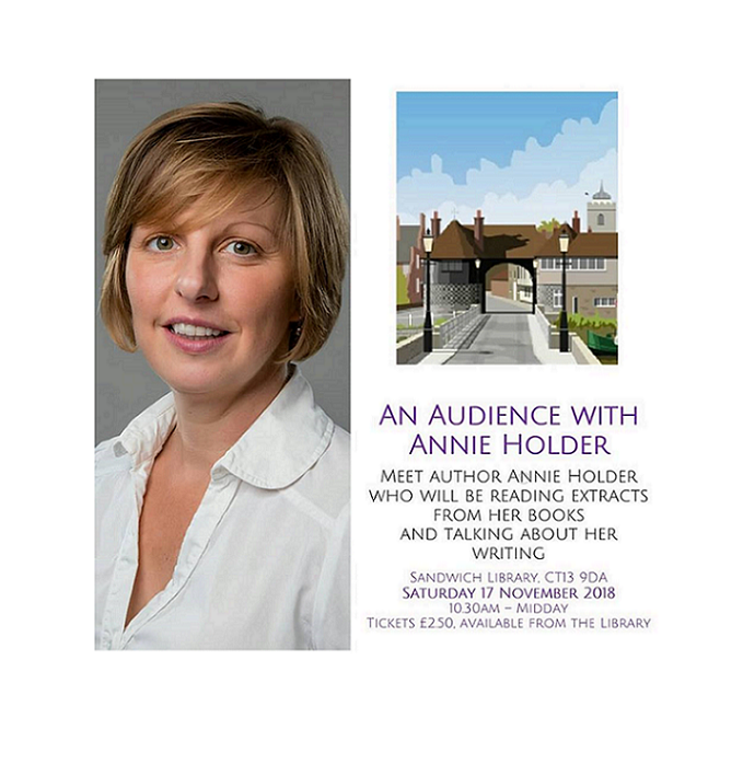 Author Talk at Sandwich Library, Kent - 17th November 2018