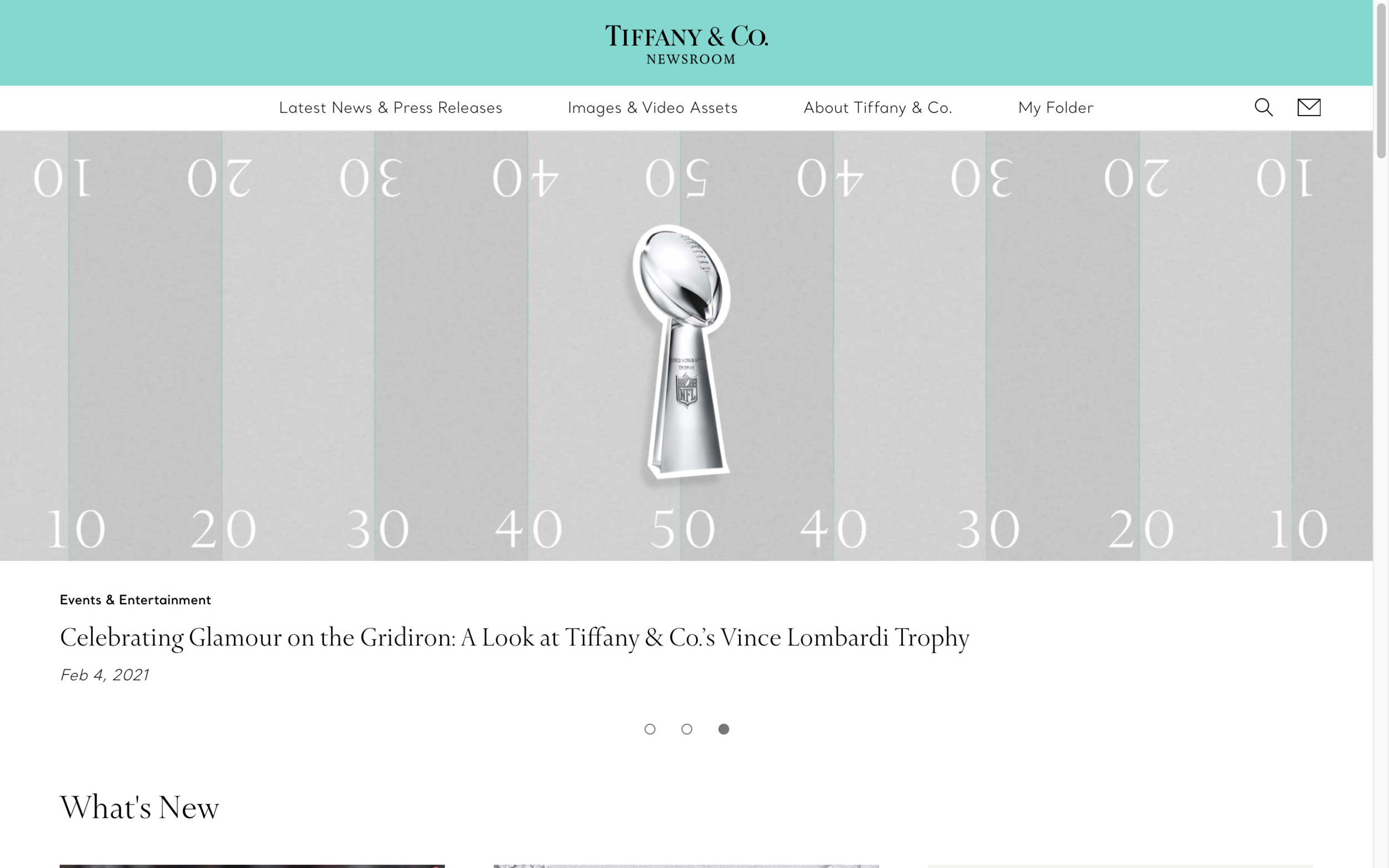 tiffany and co press release