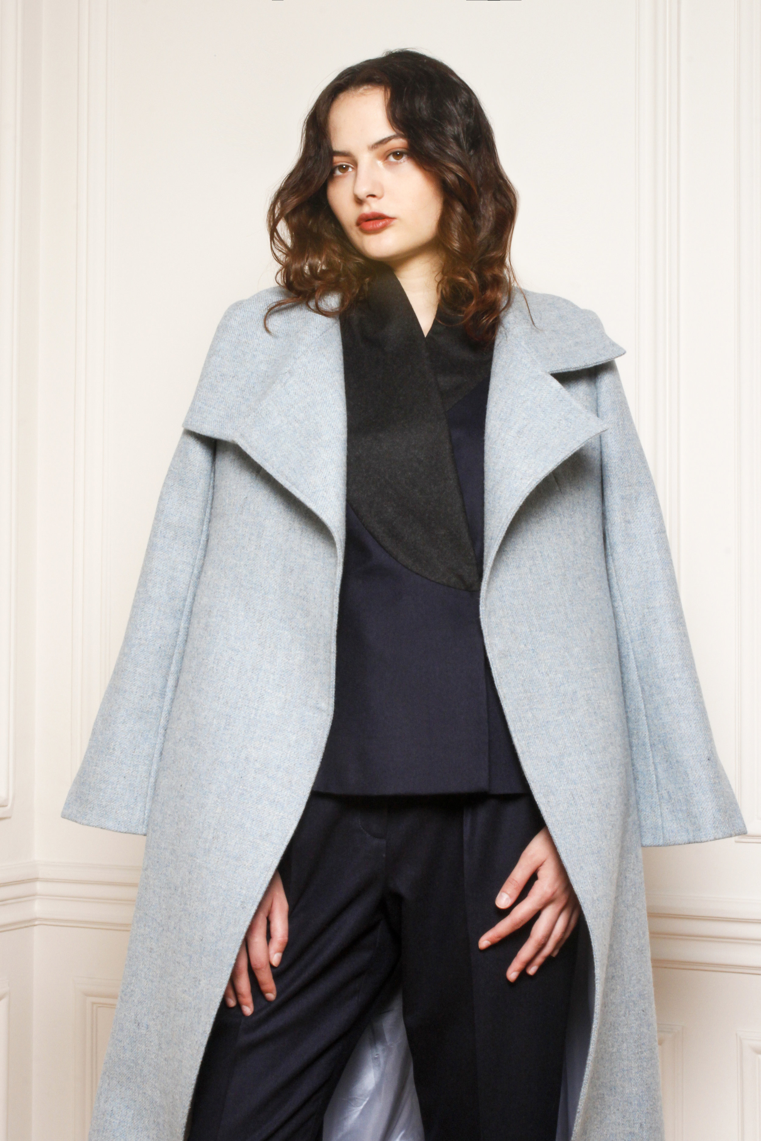 MILITARY COAT TWEED