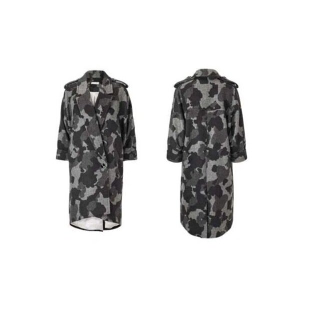 Military Trench Coat 