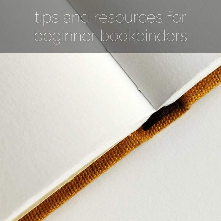 tips and resources for beginner bookbinders — paperiaarre