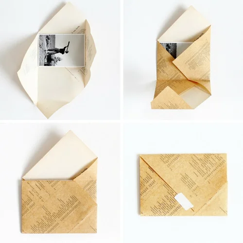 DIY folded envelopes — paperiaarre