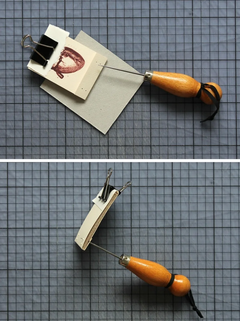 DIY: heart matchbook tutorial + free printable / www.paperiaarre.com