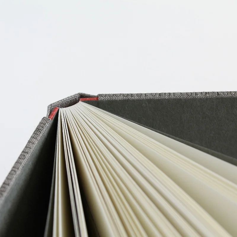 Designer binding by Kaija Rantakari, 2017. A variation of the sewn boards binding with typewritten binary code linen covers and pink leather spine lining. Ontto harmaa is a Finnish poetry book by Olli-Pekka Tennilä.