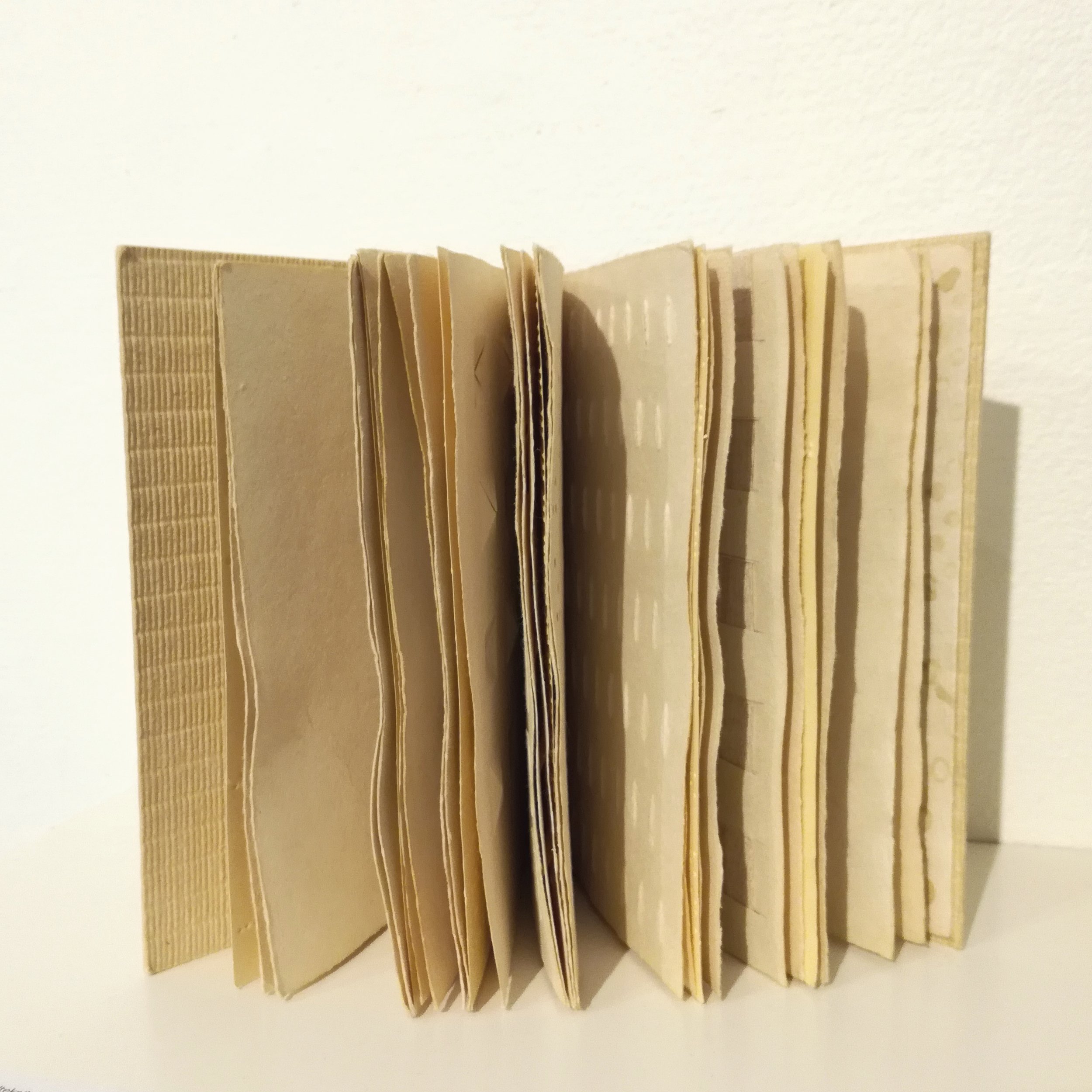Pisteitä, 2015, by Soili Kokkonen mixed media - 21x15,5cm