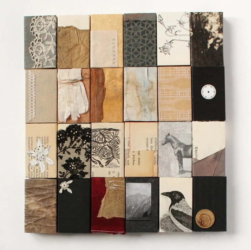 matchbox art for the 25th of December — paperiaarre