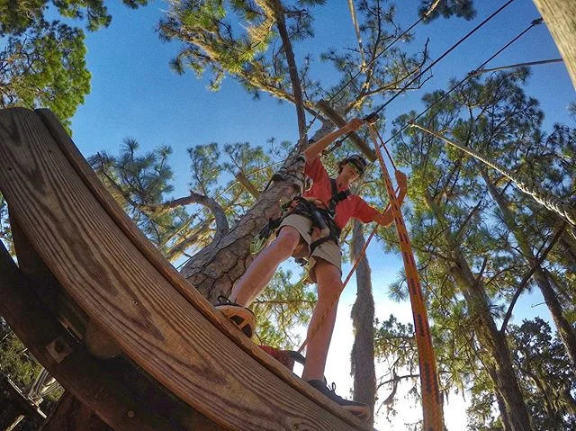 Practice makes perfect for our future rescue guides! 
#treeumph