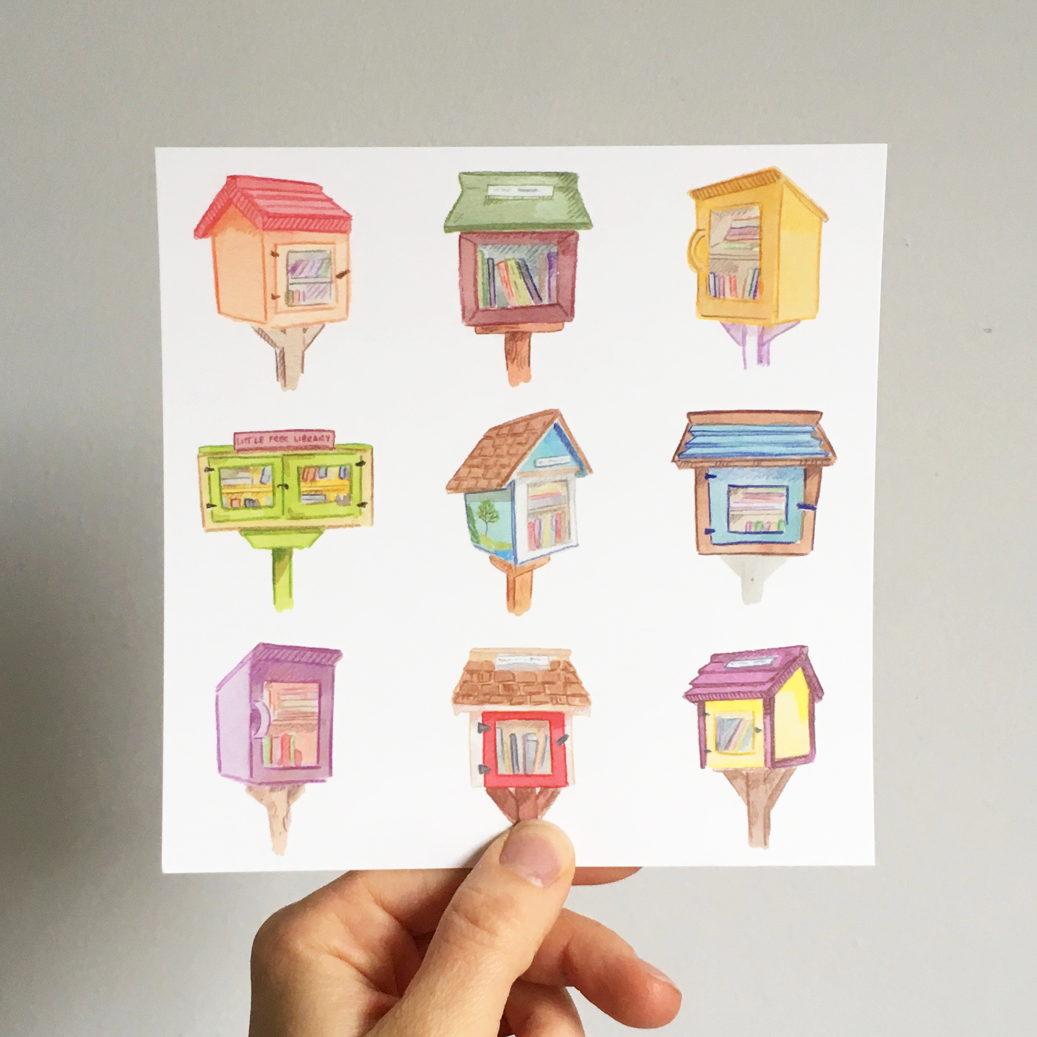 Little free libraries square postcard copy.jpg