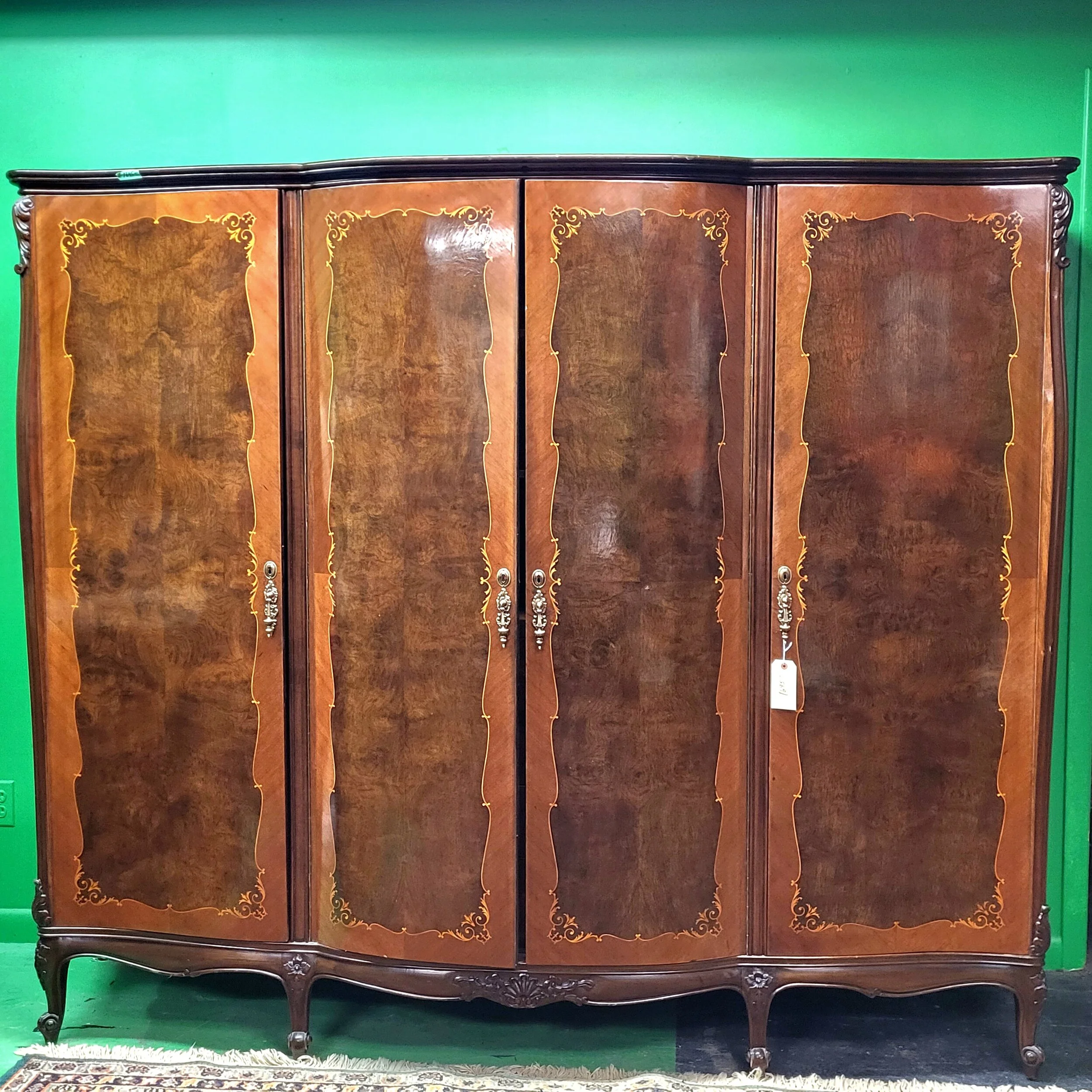 French Armoire' w/ Arched Top — Architectural Salvage