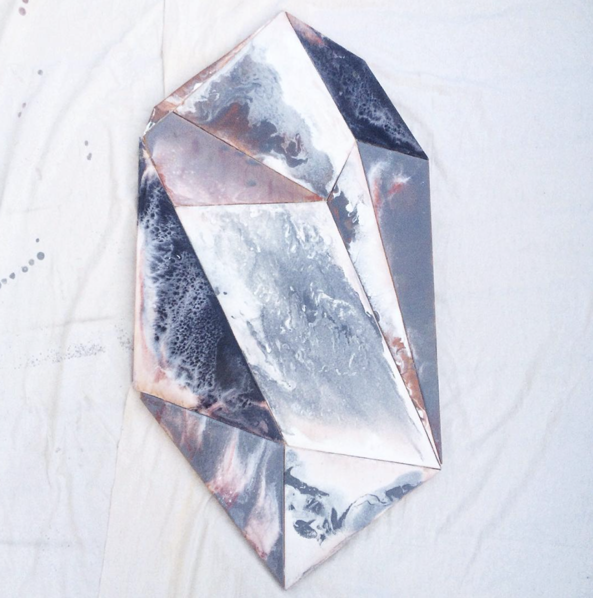 prism | resin + plywood