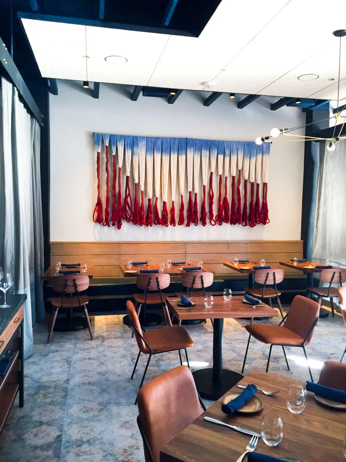 Fiber Art | Pausa Bar & Cookery, San Mateo CA