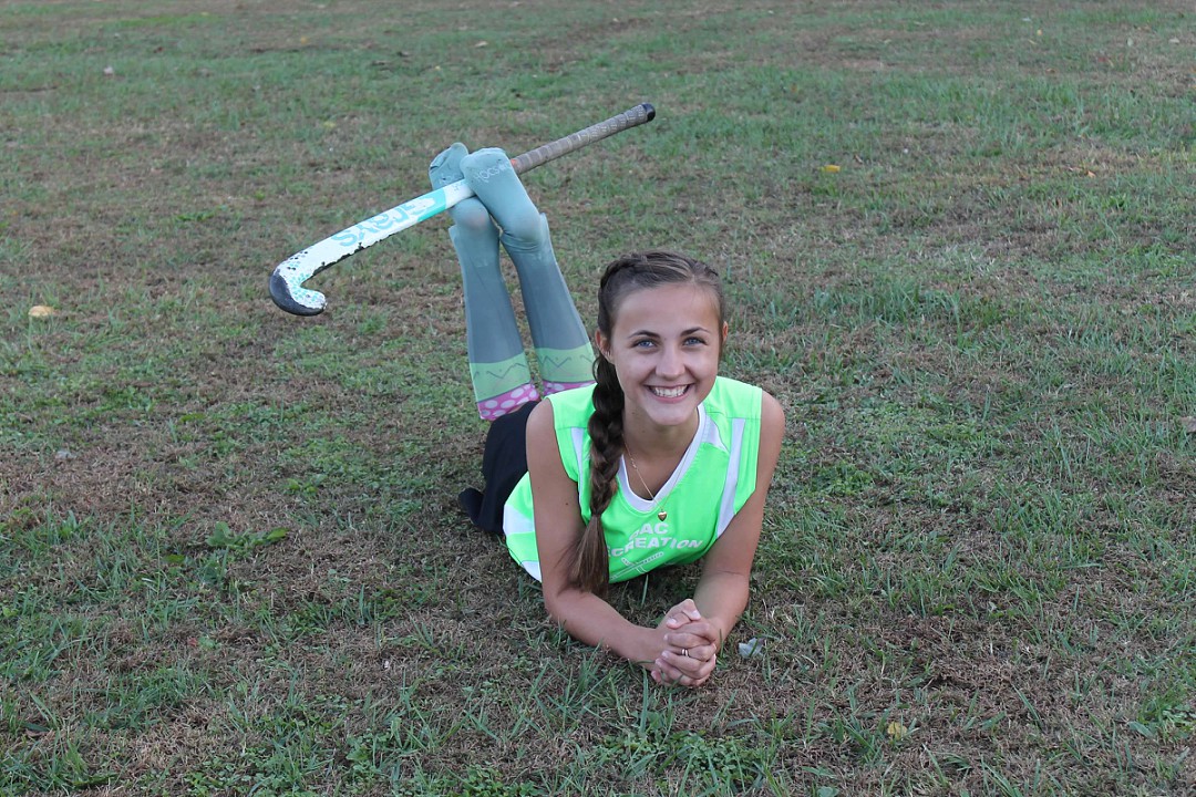 Our field hockey player