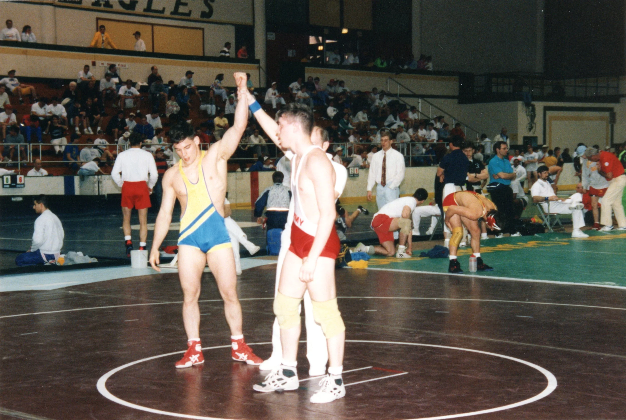 A throw-back to my wrestling days