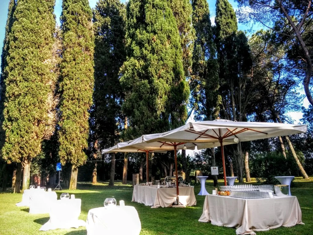 Umbrellas park