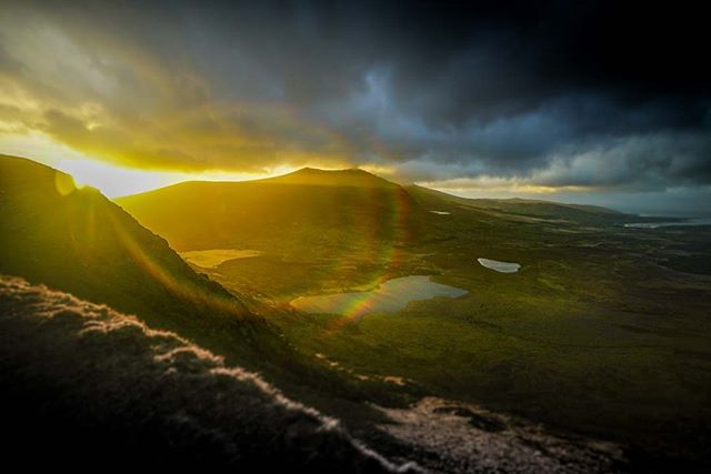 Mountains in Ireland 2014. #travel #hiking #ireland #adventure #aventura #sunset #atardecer #mountains #instagood