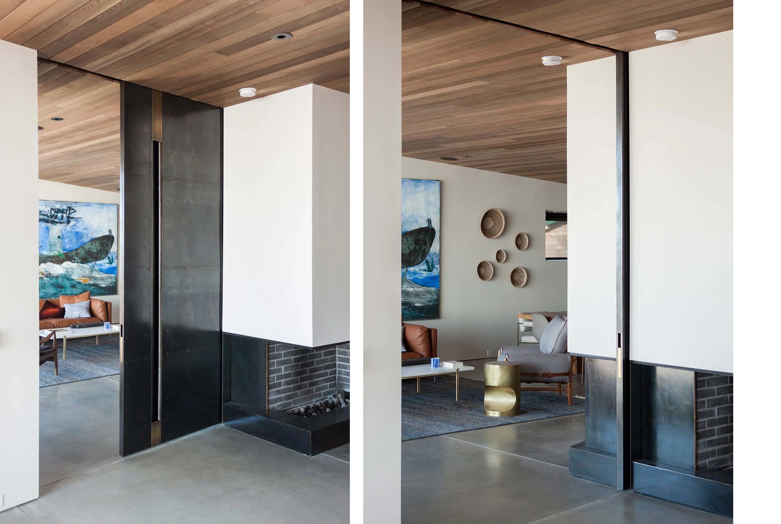 Shelter House Sliding Door