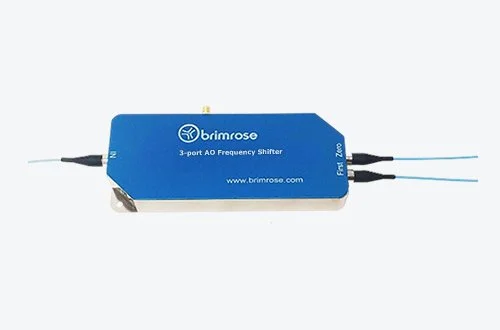 Fiber-Coupled AO Frequency Shifter