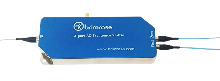 3-port Fiber-coupled AO Frequency Shifter