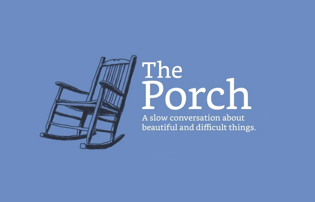THE PORCH IS A YEAR OLD